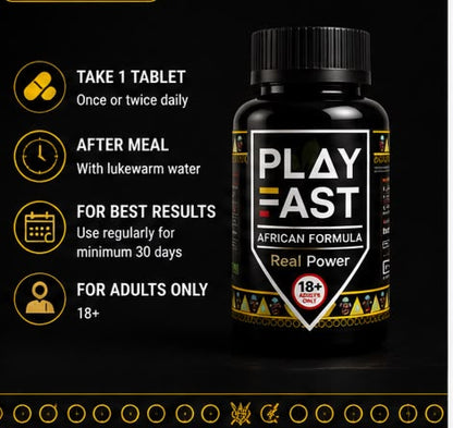 PlayFast Herbal Capsules