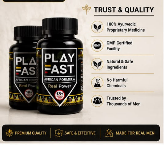 PlayFast Herbal Capsules