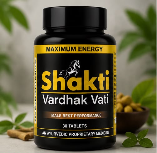 Shakti Vardhak Vati – Ayurvedic Tablets for Men (30 Tablets)