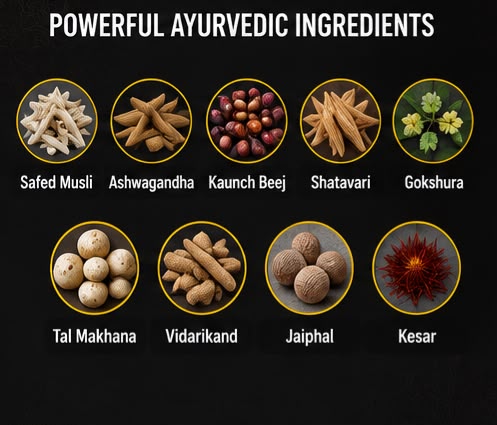 Shakti Vardhak Vati – Ayurvedic Tablets for Men (30 Tablets)