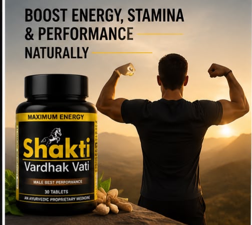 Shakti Vardhak Vati – Ayurvedic Tablets for Men (30 Tablets)