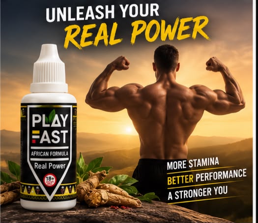 PlayFast African Formula Massage Oil