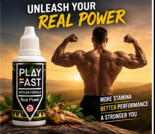 PlayFast African Formula Massage Oil