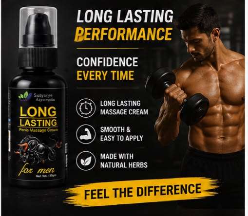 Long Lasting Massage Cream for Men – 50gm